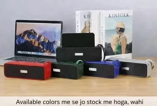 portable bluetooth speaker with super bass, bluetooth speaker with type c charging, wireless speaker image 3