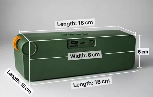 Portable Bluetooth Soundbar Speaker with Deep Bass | Wireless Mini Sound Bar for Mobile, Laptop & TV image 2