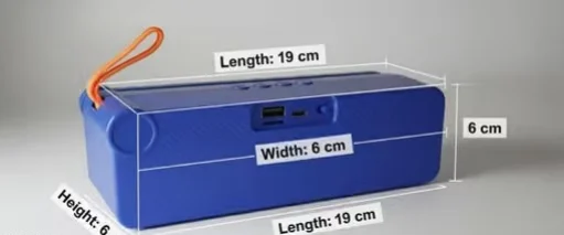 Portable Wireless Bluetooth Speaker with Deep Bass & HD Sound | Built-in Mic | Rechargeable Battery image 2
