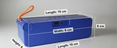 Portable Wireless Bluetooth Speaker with Deep Bass & HD Sound | Built-in Mic | Rechargeable Battery thumbnail 1