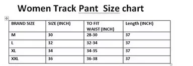 Women's Cotton Track Pants Straight Fit Striped Joggers pack of 2 Black- Grey XL thumbnail 1