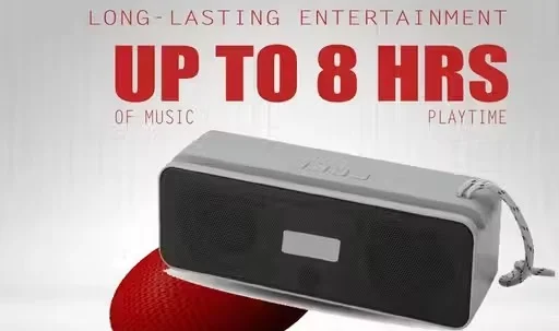 Portable Bluetooth Speaker 10W Wireless Speaker with Deep Bass, Bluetooth 5.1, USB & TF/SD Card Support, Hands-Free Calling, Portable Mini Music Speaker for Mobile Laptop Tablet Outdoor Travel Home Party | Random Colour image 2