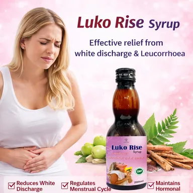 Ayurvedic Women's Wellness Syrup for Menstrual Health, Period Comfort & Daily Feminine Care | Herbal Formula | 600 ml thumbnail 1