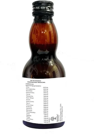 Iron Syrup with Folic Acid, Multivitamins, Zinc & Minerals | Hematinic Health Supplement Syrup for Energy, Immunity & Iron Support 200ml thumbnail 2