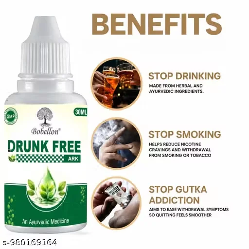Drunk-Free Ayurvedic Herbal Wellness Drops 30ml for Healthy Lifestyle Support image 3