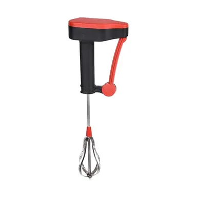 Manual Hand Blender with Stainless Steel Blades | Hand Press Milk & Lassi Maker | Egg Beater | Coffee Frother | Cream, Soup & Buttermilk Mixer | Multipurpose Kitchen Hand Mixer | Multicolor thumbnail 1