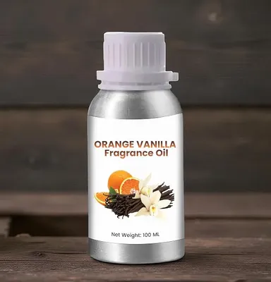 Orange Vanilla Fragrance Oil 100ml for Soap Making, Scented Candles, Diffusers, Air Fresheners & DIY Cosmetic Products | Long-Lasting Premium Aroma Oil thumbnail 3