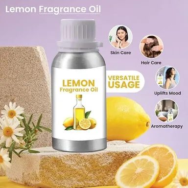 Lemon Fragrance Oil – 50ml | Premium Citrus Scent for Soap Making, Candles, Diffusers, Air Fresheners & Cosmetic DIY thumbnail 2