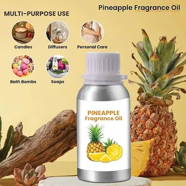 Pineapple Fragrance Oil for Soap Making & Candle Making – 100ml | Premium Tropical Scent for DIY Candles, Soaps, Wax Melts, Diffusers & Crafts thumbnail 2