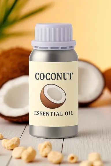 Pure Coconut Essential Oil - Therapeutic Grade for Aromatherapy, Skin Care, Hair Care, Massage & Diffuser | Natural Coconut Aroma | 50ml thumbnail 2