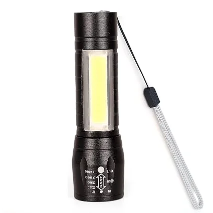 Mini LED Flashlight Water Resistant Electric Pocket Torch with 4 Modes, Ultra-Bright LED Penlight for Camping, Hiking, Emergency, and Everyday Use image 1