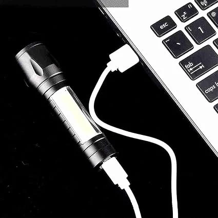 Mini LED Flashlight Water Resistant Electric Pocket Torch with 4 Modes, Ultra-Bright LED Penlight for Camping, Hiking, Emergency, and Everyday Use image 3