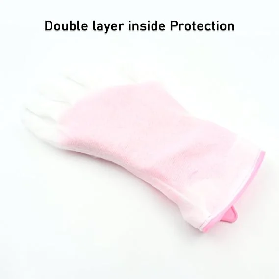 Silicone Dishwashing Gloves with Built-in Scrubber Brush Reusable Cleaning Gloves for Kitchen Utensils Bathroom Sink Car Washing Pet Grooming Heat Resistant Non-Slip Wet and Dry Cleaning Gloves 1 Pair 155g image 4