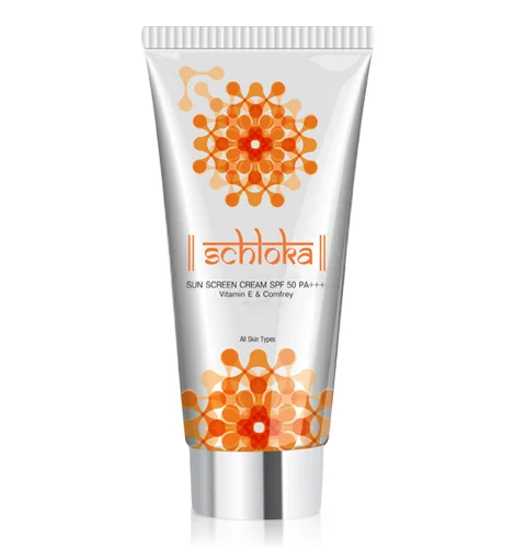 Schloka Sun Screen Cream Spf 50 Pa+++ With Vitamin E & Comfrey image 1