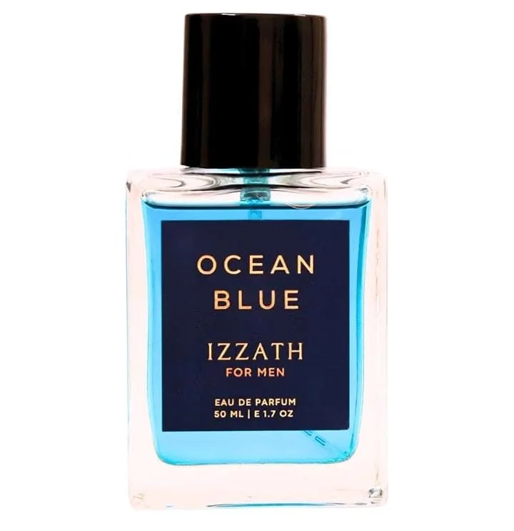 Izzath Ocean Blue Eau De Parfum 50ml for Men | EDP Men's Fragrance for Daily Wear, Office, Parties, Dates & Gifting image 1