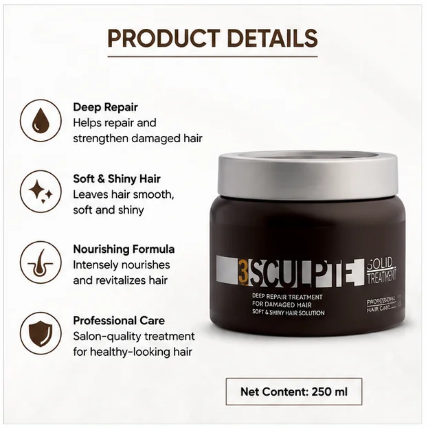 L'Oréal Professionnel Homme 3 Sculpted Solid Hair Styling Treatment image 2
