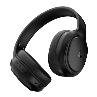 boAt Rockerz 430 Over-Ear Bluetooth Headphones with 40 mm Drivers, 40 H Playtime, BEAST™ Mode & ENx™ Tech – Black Sabre thumbnail 0