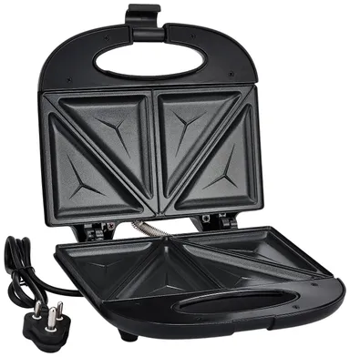 Prestige PSMFB 800W Sandwich Toaster with Fixed Non-Stick Plates 2-Slice Black – Quick Toast, Multi-Layer Sandwich Maker, 1 Yr Warranty thumbnail 1