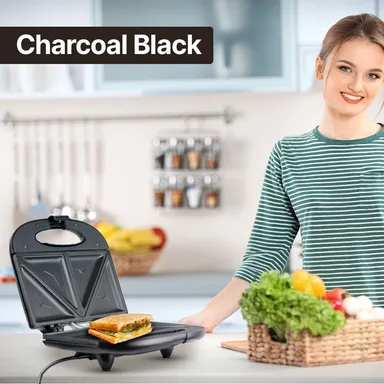 Prestige PSMFB 800W Sandwich Toaster with Fixed Non-Stick Plates 2-Slice Black – Quick Toast, Multi-Layer Sandwich Maker, 1 Yr Warranty thumbnail 6