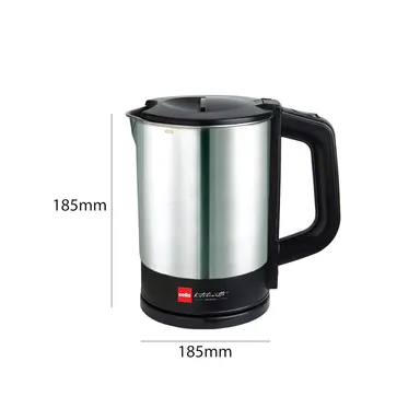 Cello Quick Boil 900 Electric Kettle | Stainless Steel | 1 Litre | 1200W Auto Shut Off | Easy Grip Handle | Travel, Office, Home Use thumbnail 3