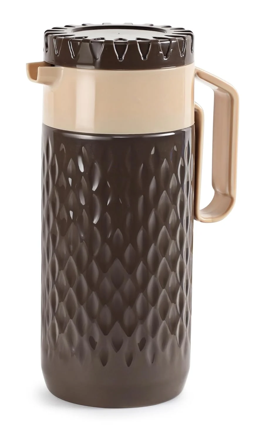 Cello Puro Tuff Insulated Jug 750 ml Brown BPA-Free Double Wall Hot Cold Retention Thermoware Leakproof Travel Office Water Jug India Buy Online image 7