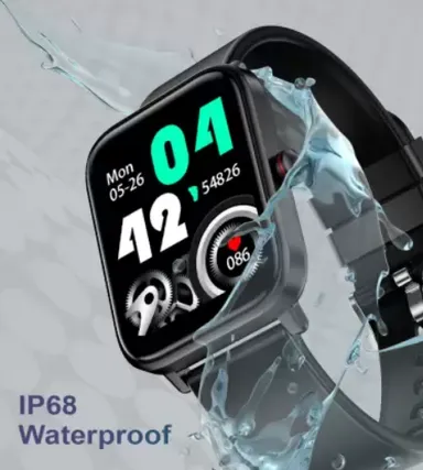Fire-Boltt Ninja Pro Max 40.6mm (1.6") Smart Watch  Resistance| Black Strap| Free Size thumbnail 3