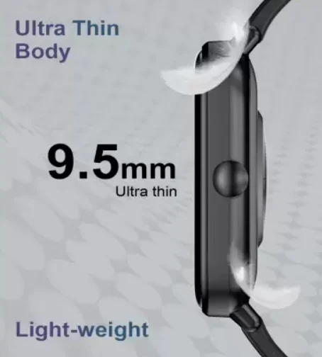 Fire-Boltt Ninja Pro Max 40.6mm (1.6") Smart Watch Resistance| Black Strap| Free Size image 3