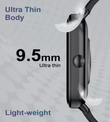 Fire-Boltt Ninja Pro Max 40.6mm (1.6") Smart Watch  Resistance| Black Strap| Free Size thumbnail 2