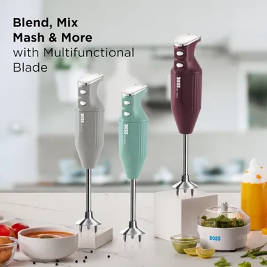 BOSS Big Boss Portable Hand Blender B-146 | 275W Motor, ISI Certified for Smoothies & Soups thumbnail 4
