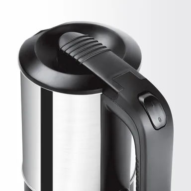 Milton Euroline, Electric Travel Kettle 500ml 1000W Stainless Steel | Milton Euroline with Auto Shut-Off and Concealed Heating Element thumbnail 2