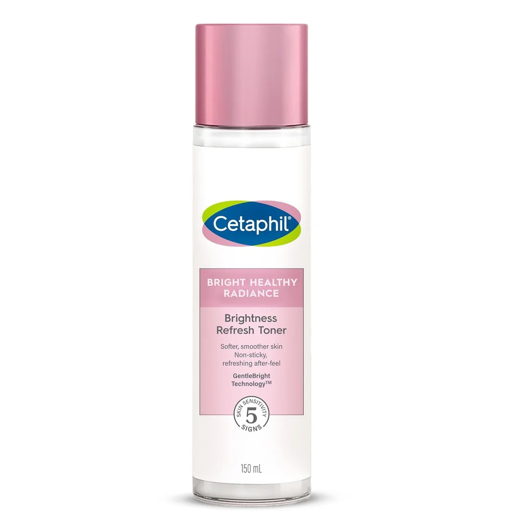Cetaphil Bright Healthy Niacinamide Vitamin B3 Sea Daffodil Extract Radiance Refresh Toner Cream | White| Pack of 150 ml image 1