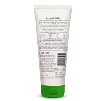 Cetaphil Daily Advance Ultra Hydrating Lotion 100 g | Best Long Lasting Moisturizer for Dry & Sensitive Skin, Face & Body Lotion thumbnail 1