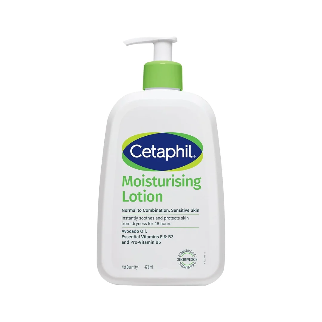 Cetaphil Moisturising Lotion for Face & Body, 500ml - Hydrating Formula for Normal to Dry Skin, Non-Comedogenic, Fragrance-Free, Dermatologist Tested, 24 Hour Moisturization image 1