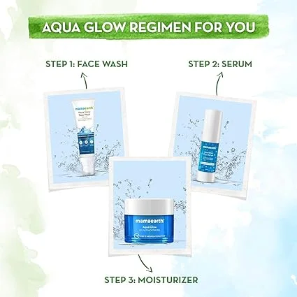 Mamaearth Aqua Glow Gel Face Moisturizer with Himalayan Thermal Water Hyaluronic Acid 100 ml image 4