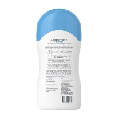 Cetaphil Baby Shampoo 200 ml | Gentle Hypoallergenic |Tear-Free Baby Shampoo for Sensitive Skin thumbnail 1