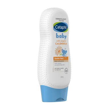 Cetaphil Baby Gentle Wash with Organic Calendula 230ml| Best Baby Body Wash for Sensitive Skin| Eczema| and Dry Skin thumbnail 1