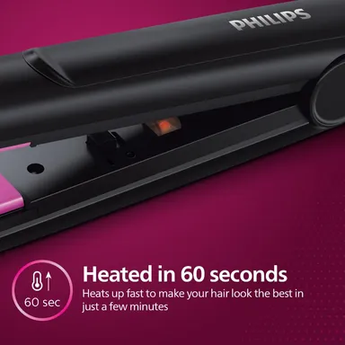 Philips Selfie Hair Straightener HP8302/06 Ceramic Hair Straightener for Damaged Hair with SilkPro Care, No Heat Damage, Compact & Fast Heating, Salon-Quality Styling at Home thumbnail 5
