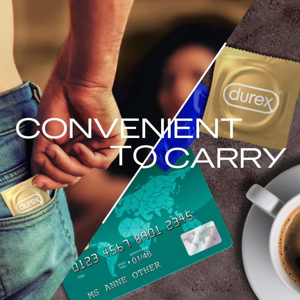 Durex Real Feel Condoms for Men | 3 Count | Latex-Free for Enhanced Pleasure and Comfort – Best Condoms for Sensitive Skin image 4