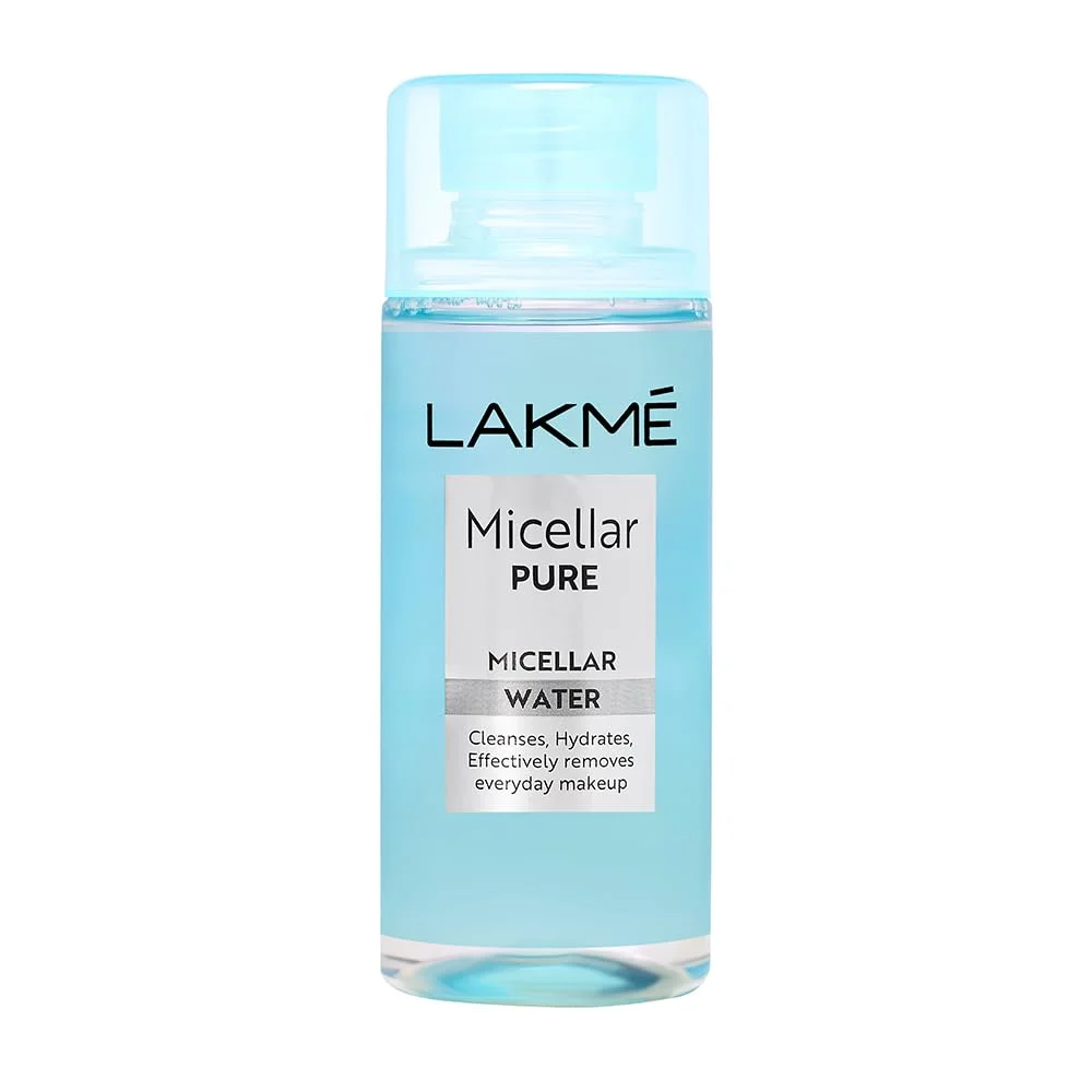 LAKMÉ Micellar Water Hydrating & Soothing Face Cleanser | Gentle Makeup Remover, Micellar Cleansing Water 200ml image 1