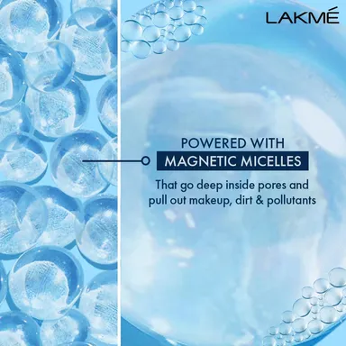 LAKMÉ Micellar Water  Hydrating & Soothing Face Cleanser | Gentle Makeup Remover, Micellar Cleansing Water 200ml thumbnail 2