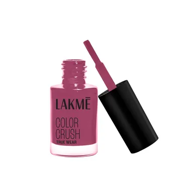 LAKMÉ True Wear Glossy Finish Nail Polish | Long Lasting & Vibrant Nail Paint, Quick-Dry, Affordable Color, 6ml thumbnail 0